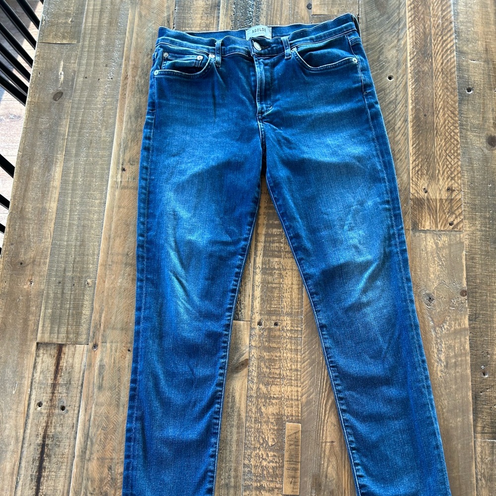Agolde straight leg jeans